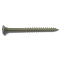 Buildright Deck Screw, #8 x 2-1/2 in, Steel, Flat Head, Square Drive, 105 PK 09224